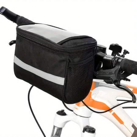Safety Ride & Stylish Look Reflective Bicycle Saddle Bag